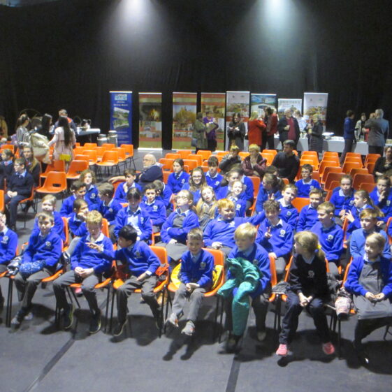 Milltown school kids at launch | Photo: Frank Glynn