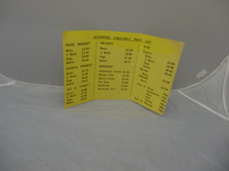 Price List | MHG