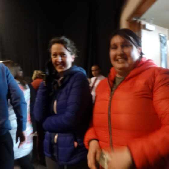 Two proud mothers from Belmont