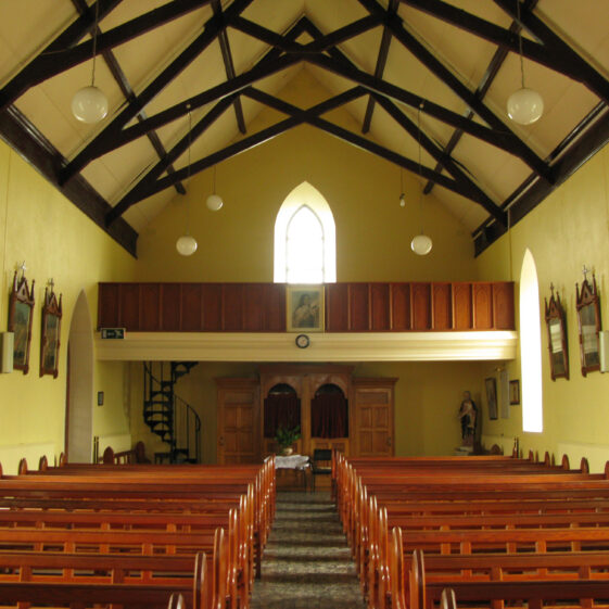 Interior to Entrance |  Courtesy of the National Inventory of Architectural Heritage