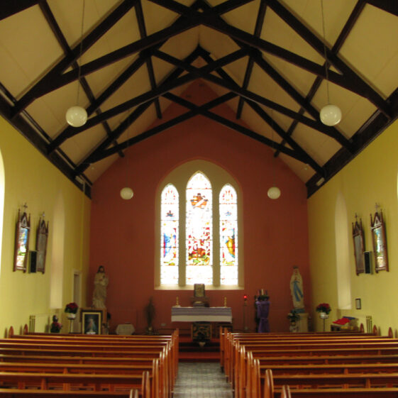 Interior to Sanctuary |  Courtesy of the National Inventory of Architectural Heritage