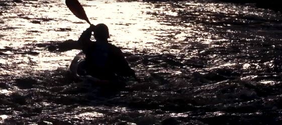Kayaking on the River Clare