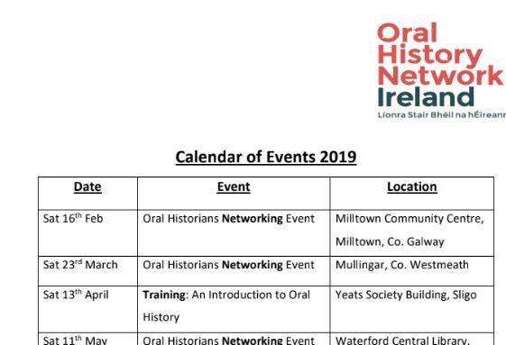 Oral History Network Ireland