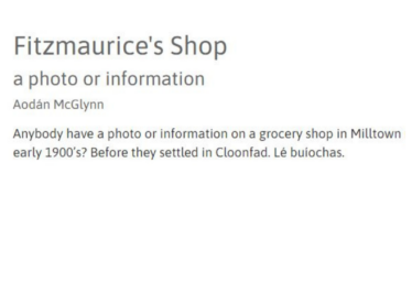 Fitzmaurice's Shop