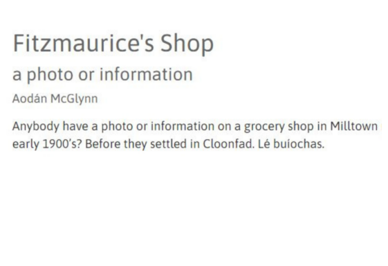 Fitzmaurice's Shop