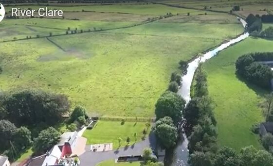 Drone Footage of the River Clare