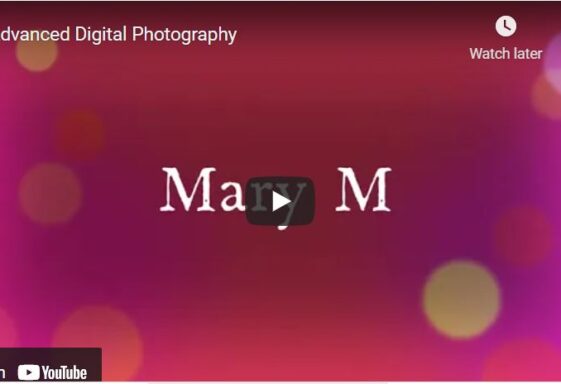 Advanced Digital Photography