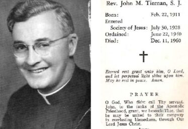 Rev John Michael Tiernan SJ