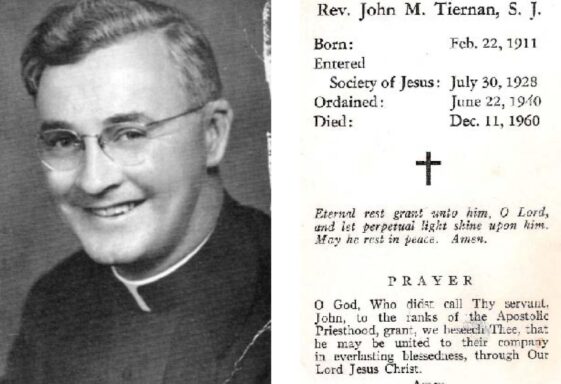 Rev John Michael Tiernan SJ