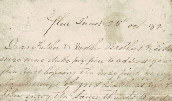 M14: Australia Incomplete Letter from Patrick McHugh to his parents