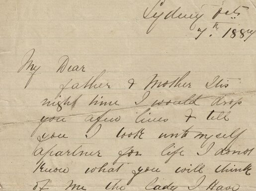 M22: Australia Letter from John McHugh to his parents
