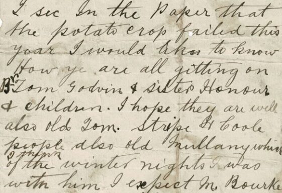 M25: USA Letter from Thomas McHugh to his parents