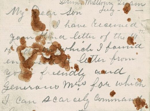 M36: Incomplete Letter from Drim to Patrick McHugh in Australia