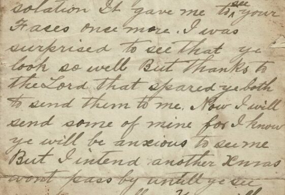 M47: USA incomplete Letter from Thomas McHugh to parents