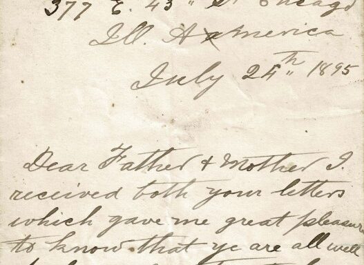 M54: USA Letter from Thomas McHugh to his parents