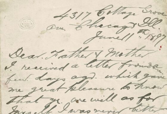 M59: USA Letter from Thomas McHugh to his parents