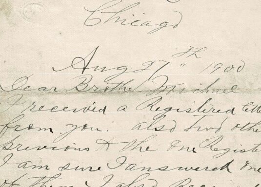 M65: USA Letter from Thomas McHugh to his brother Michael