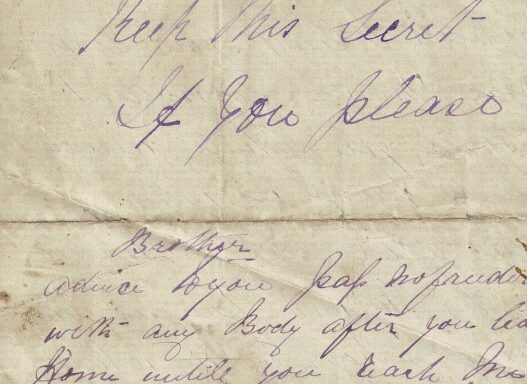M8: Keep this secret believed from John McHugh to brother Patrick