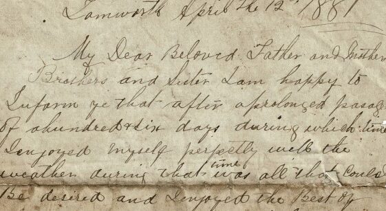 M9: Australia Letter
