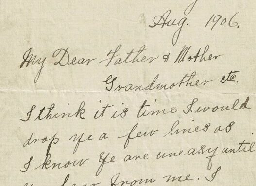 M92: USA Letter from Kate McHugh