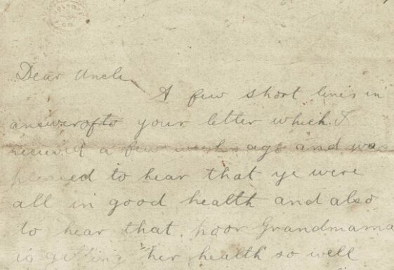 M95: USA Letter from John Godwin to his uncle