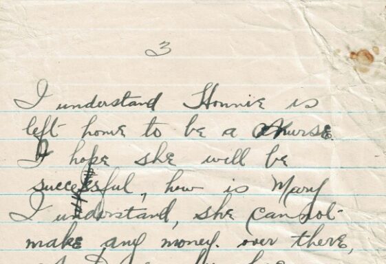 M117: Unsigned Letter