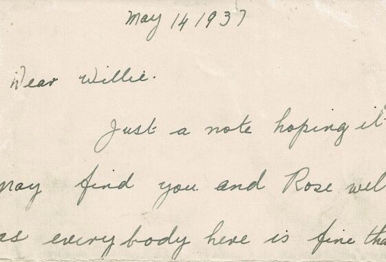 DY6: From Nora Delaney to her brother-in-law Willie
