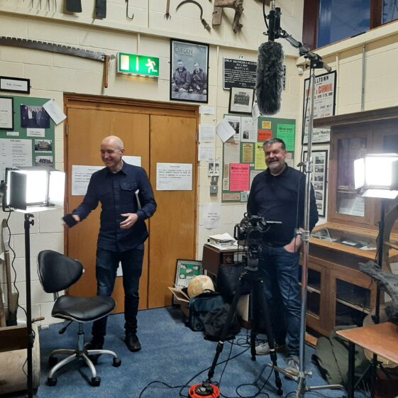 Behind the scenes | Photo: Pauline Connolly