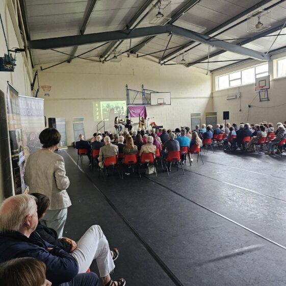 AF Milltown20 Crowd listening attentively | Photo: Alice Fleming, 2024