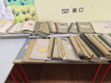 Digitisation of School Records | Photo: Pauline Connolly, 2025