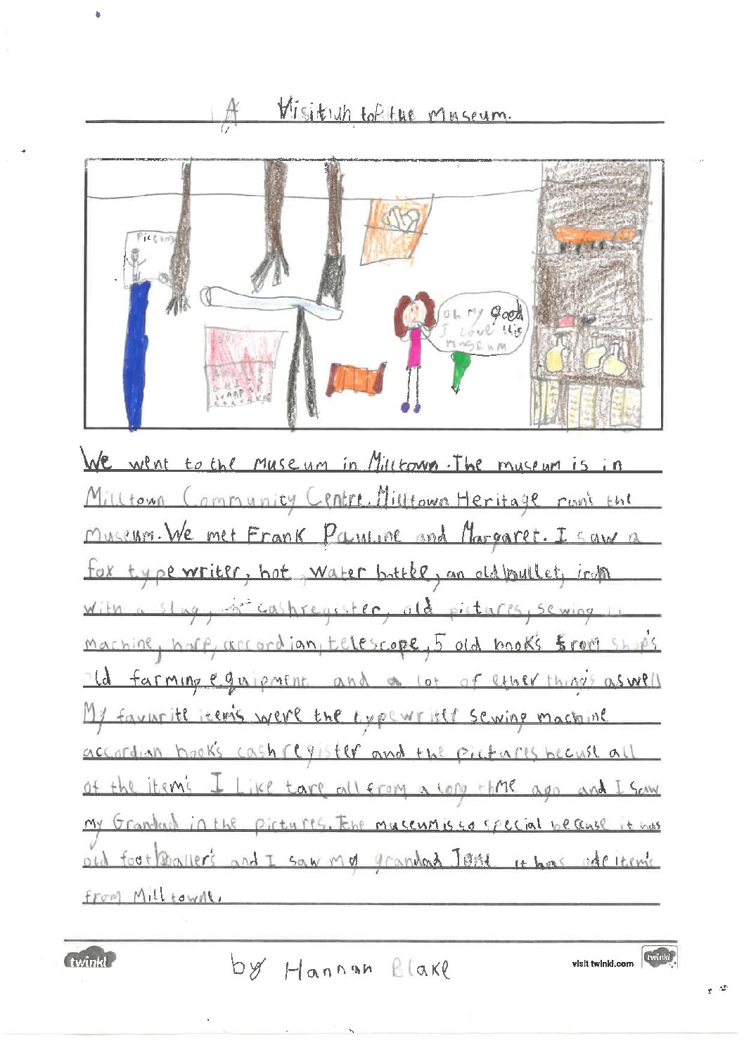 Milltown Community Museum Visit