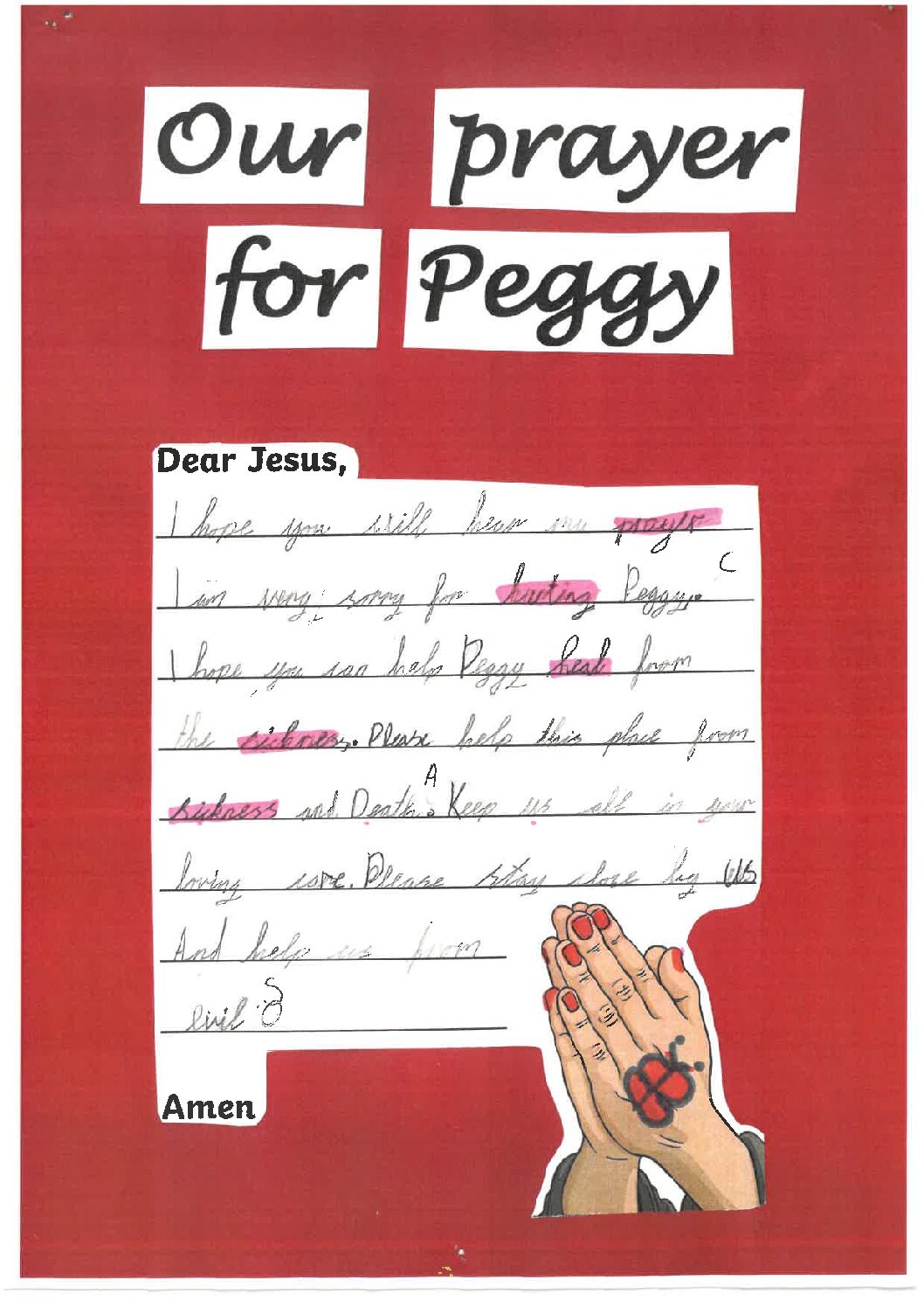 A Prayer for Peggy