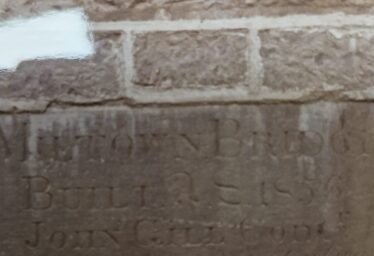 Inscription on Milltown Bridge