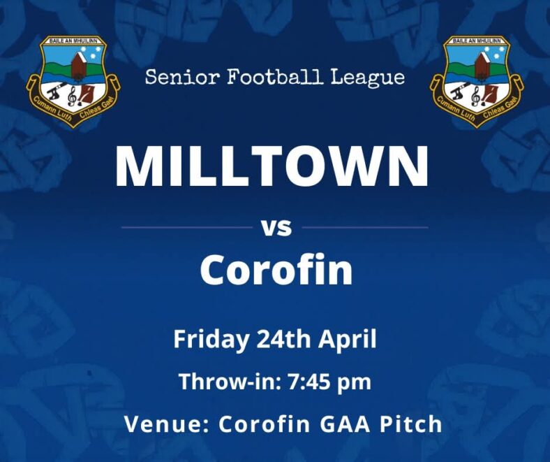 Milltown 1-13 Corofin 6-22