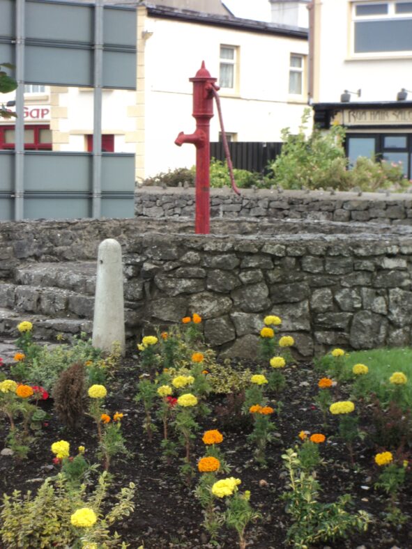 Parish pump dating from c. 1870 | Bernadette Forde, taken in 2015