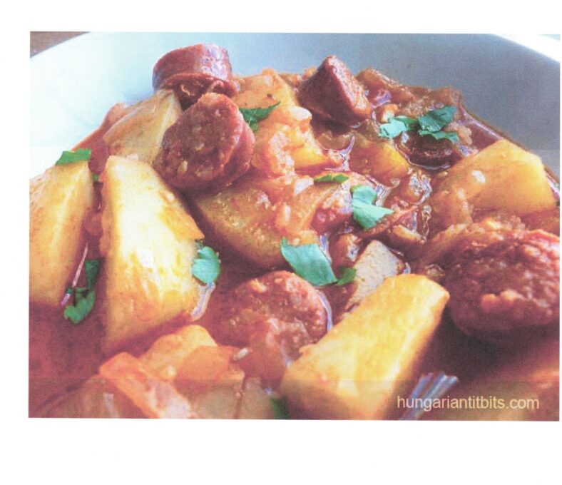 Hungarian Potato Stew | Aodhan Zalnon