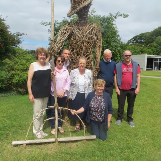 Committee-outside-national-mus.-2 Heritage Committee 2018 - Bernadette Forde, Ann Heneghan, Brendan O'Boyle, Mary Dunleavy, Eileen O'Connell and Seamus Morrissey | Photo: B. Forde
