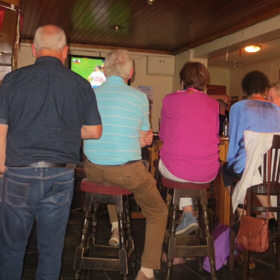Watching-Donegal-beat-Tyrone-in-Sheridans Watching Donegal beat Tyrone in Sheridans | Photo: B. Forde