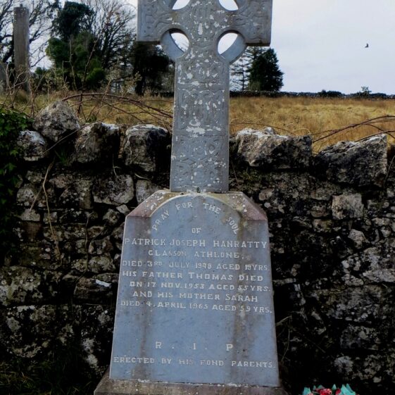 GRAVE 11.-Hanratty-Gilmore-11A GRAVE 11A: HANRATTY-GILMORE | Bernadette Forde, Killererin Heritage Society