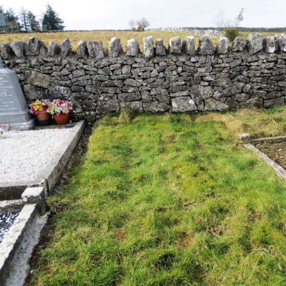 Grave 24.-Single-Plot-No-Marker Grave 24: single plot - no marker | Bernadette Forde, Killererin Heritage Society