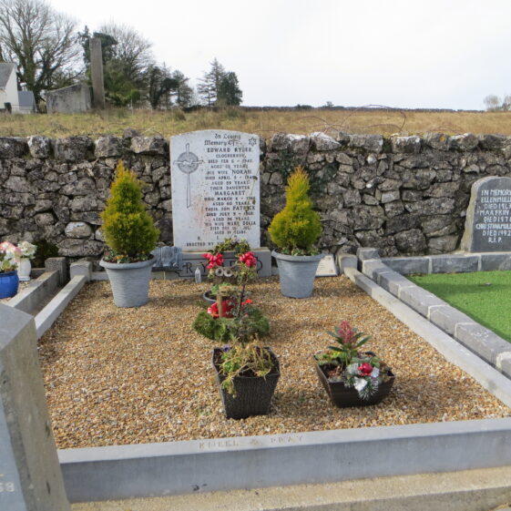 7.-Ryder-Edward-and-family-Clogherboy Grave 7 - Ryder family, Clogherboy Edward, Norah, Margaret, Patrick and Mary Delia | Bernadette Forde, Killererin Heritage Society