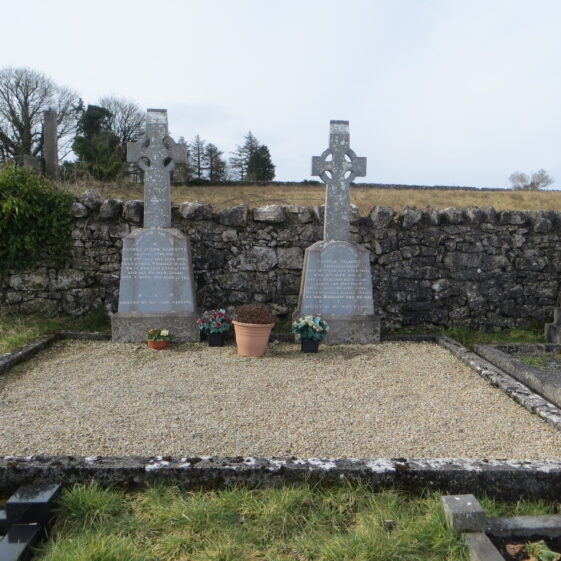 IMG_3703 Graves 11 a & 11B - Hanratty Gilmore plot (2 double plots) kerbed as one | Bernadette Forde, Killererin Heritage Society