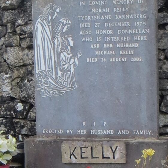Kelly-Donnellan-families-Copy Grave 17: Kelly Donnellan families | Bernadette Forde, Killererin Heritage Society