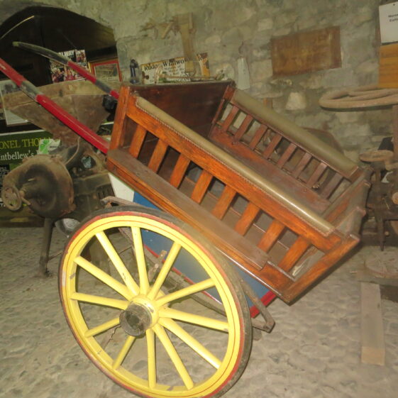 cart cart on display at Museum | Bernadette Forde