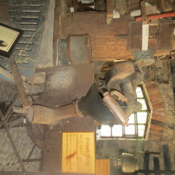 portable-forge Display in Museum | Bernadette Forde