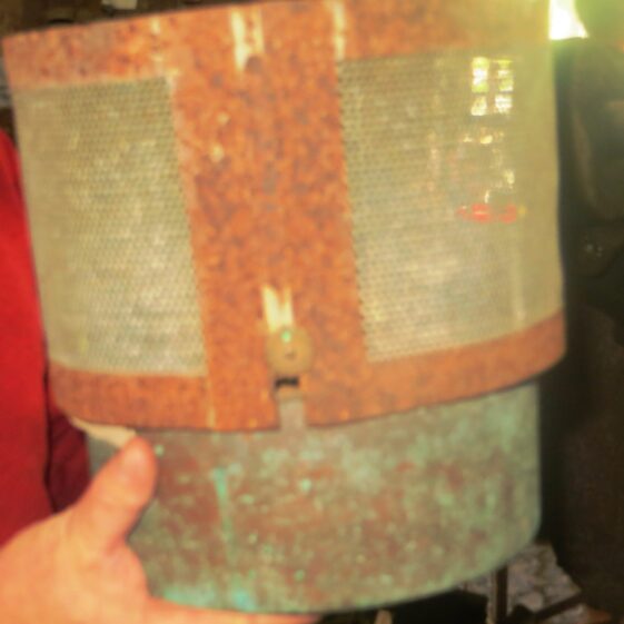 the-original-infra-red-lamp Infra - Red lamp fuelled by paraffin used to keep frail lambs warm. | Bernadette Forde