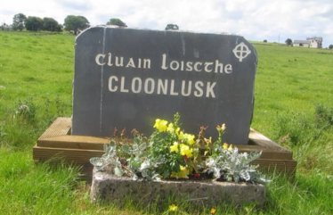Townland sign - Cloonlusk | Photo: Bernadette Forde