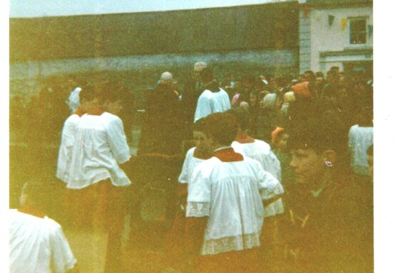 Killererin Church and ceremonies in 1970s