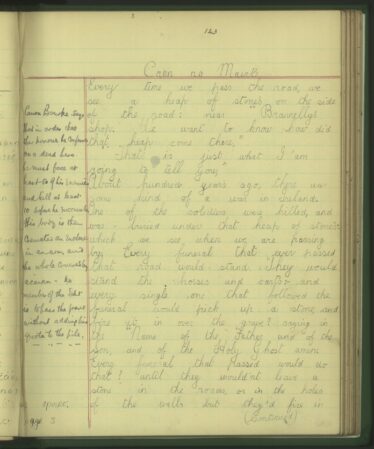 Carn na Marbh  told by Kate Healy, Barnaderg, Age 15) | www.duchas.ie