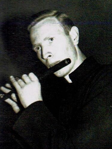 Fr. Tommy enjoying some time off | Funeral Mass booklet